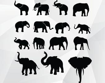 Elephant svg,png,jpg,eps/Elephantl clipart for Print,Design,Silhouette,Cricut and any more