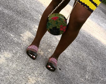Ankara Print 'Amy' Slides