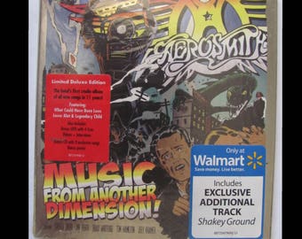 AEROSMITH Music From Another Dimension Deluxe CD DVD Edition Walmart Exclusive