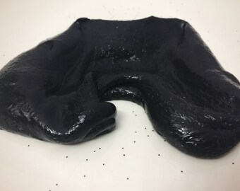 Black Mix Slime 2oz and 4oz and 8oz