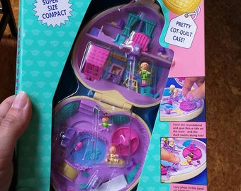 Polly pocket vintage, polly's playtime fun, polly pocket, vintage toy, 90s toy