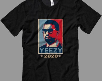 Kanye 2020 T ShirtYeezy for Preezy T Shirt Yeezus 4 President - T Shirts Long Sleeves-Tanks-Sweatshirts-Hoodies-Youth-Womens-Mens-up to 5XL
