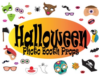 Fun Halloween Photo Booth Props