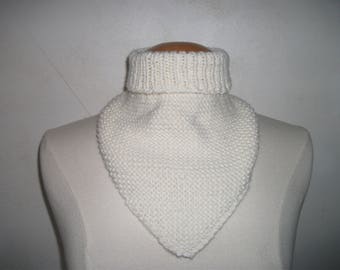Snood/Choker soft for child age 6/8 ecru