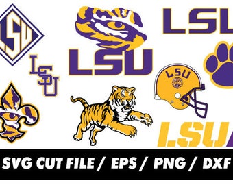 Download Lsu tigers svg file | Etsy