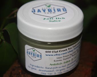 Anti-Itch Salve | Itch Relief | Poison Ivy Relief | Poison Ivy Salve | Rash | Eczema | Hiking Salve | Hiking Gift | Natural Salve