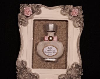Tableau 3D En Plâtre - Motif Oranger - Dimensions 10 X 12 Cm - Fait Main - Neuf