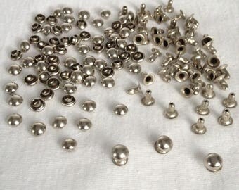 Rivet studs mushroom 7mm x 7mm for DIY clothing, bag, shoe ornament customization