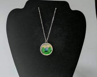 Fresh Mountain Morning Pendant Necklace