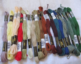 cotton stranded embroidery colorful assortment of 20 gift party big day