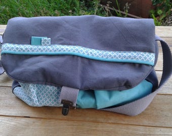 Fabric shoulder Messenger bag