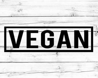 Vegan decal | Etsy