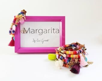 Double lace Peruvian bracelet