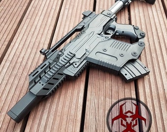 SIG MCX / Kriss Vector / G36c Style Kit for Nerf Stryfe - 3D printed Cosplay Larp (only 3D printed parts)