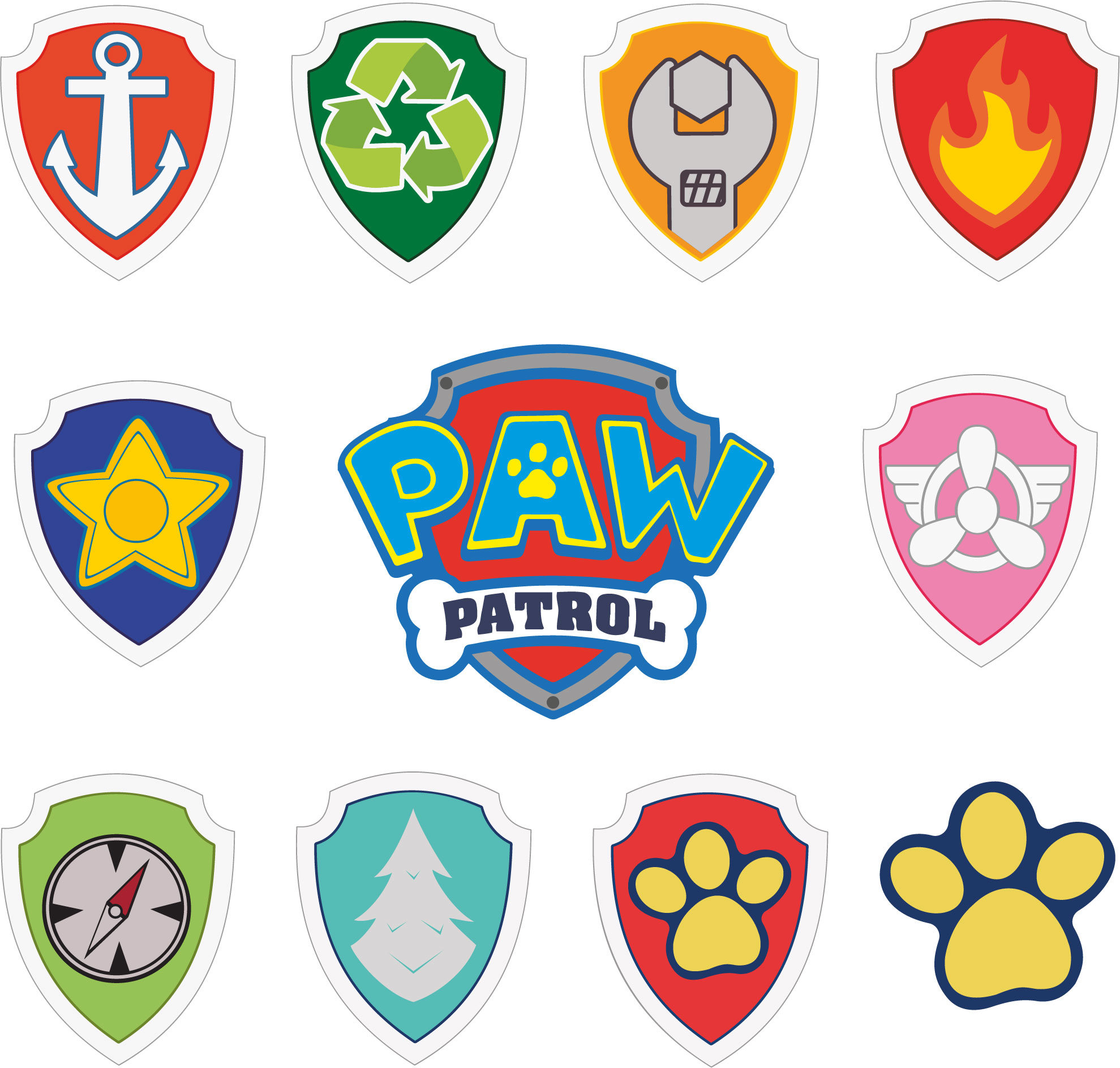 Free Paw Patrol Svg Logo 605 SVG PNG EPS DXF File.