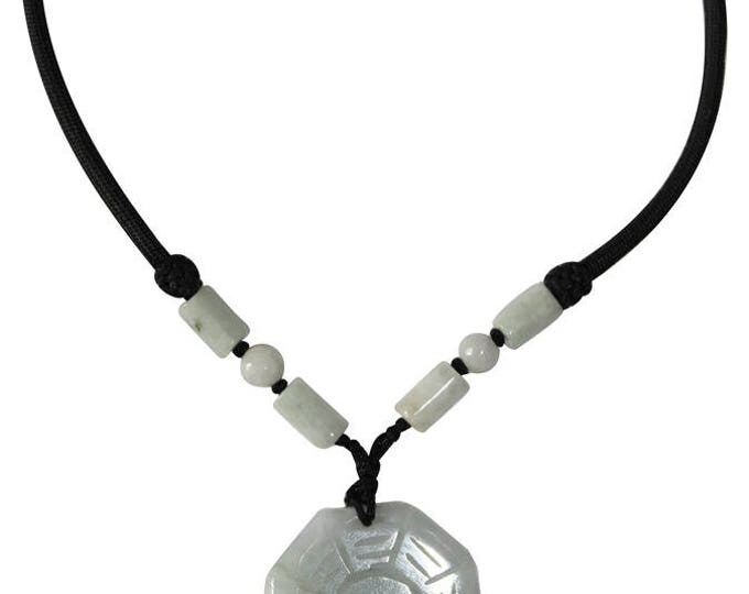 Wheel of Dharma in Jade-Jade necklace