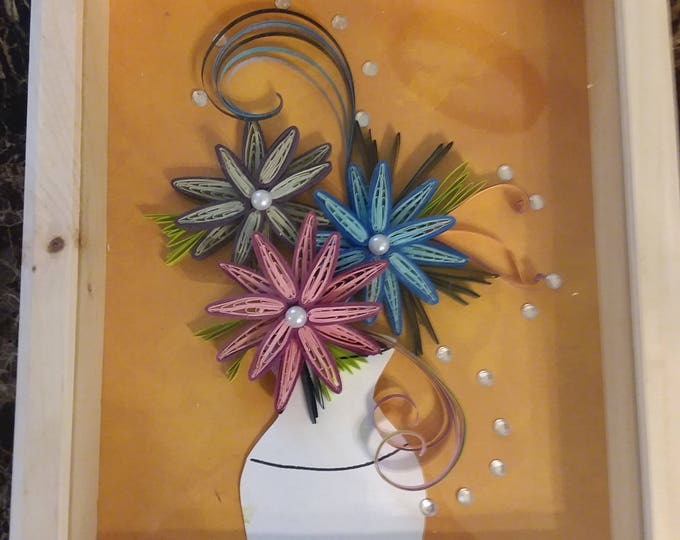 Quilling flower 4