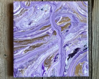 Acrylic pour | Etsy