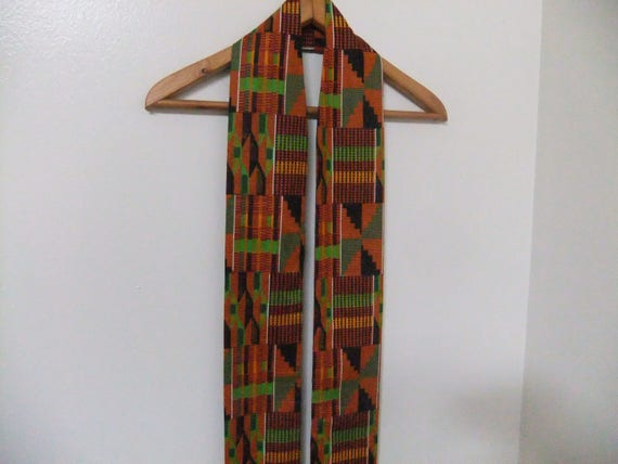 Clergy/Pastoral/Minister Kente Fabric Stole Sash Black History