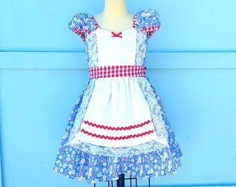 Raggedy Ann costume for girls, Rag doll costume, Halloween Costume, toddler costume, baby costume, Halloween outfit girls, cute costume