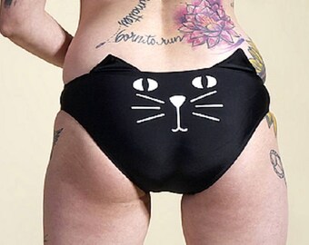 Bikini cat, swimsuit cat, excentric bikini, retro swimsuit, vintage swimsuit, bikini retro, bikini vintage