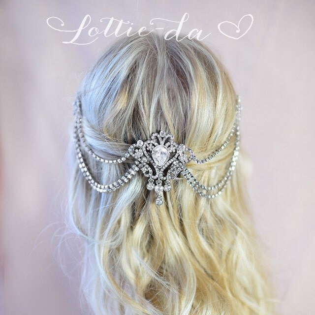 Bridal Wedding Hair Accessories & Jewelry Boho by LottieDaDesigns