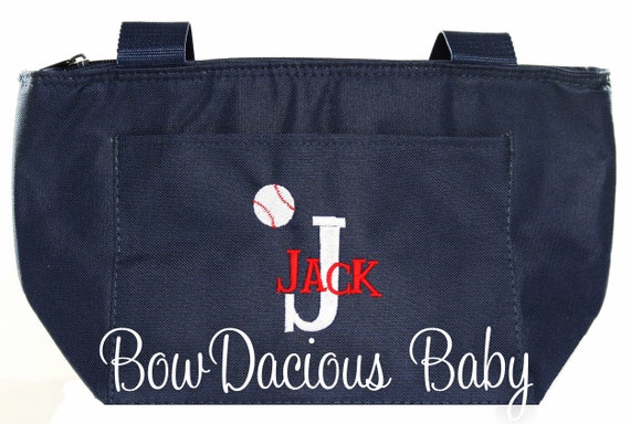 baseball lunch bag