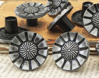 10 Vintage Drawer Cabinet Dresser Knobs Pulls Handles Repurpose DIY