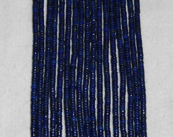 Lapis, Lapis Heishi, Lapis Bead, Natural Lapis, Natural Stone, Semi Precious, Blue Lapis, Strand, 5mm