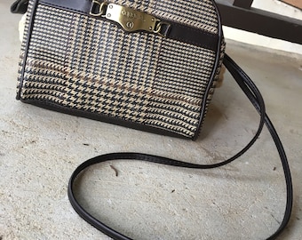 Vintage 90's CAPEZIO Mini TWEED Handbag