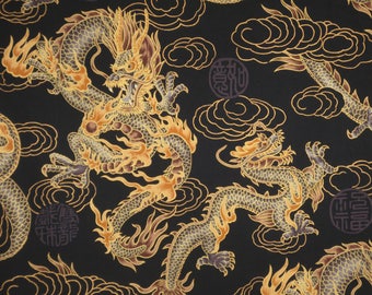 Chinese dragon print | Etsy