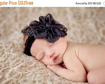 12% off Baby headband, newborn headband, adult headband, child headband and photography prop The single sprinkled- LORELEI headband