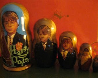 harry potter russian nesting dolls