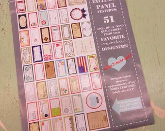 Moda Labels...quilt labels...fabric labels...51 labels