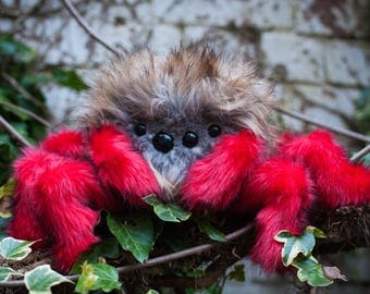 jumping spider plush toy