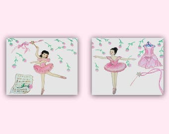Ballerina Wall Art ballerina wall art baby girl nursery ballet room decor Ballerina Wall Art ballerina wall art baby girl nursery ballet room decor