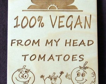 Vegetarian sign Etsy