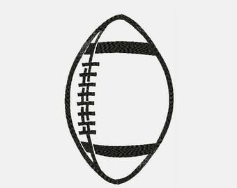Football embroidery design, football applique design, fall embroidery design, sports embroidery design, sports applique Design 236
