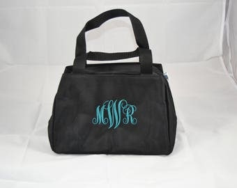 Monogrammed Lunch Tote - Insulated Lunch Tote - Lunch Purse - Personalized Lunch Purse - Personalized Lunch Box