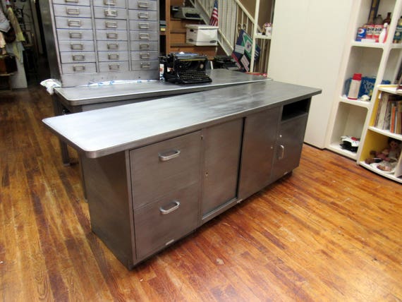 Industrial Steel Credenza by McDowell and Craig