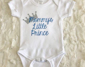 Prince T Shirt - Hospital Outfit - Trendy Baby Boy Clothes - Matching Mommy and Baby - Take Home Outfit - Family Outfits - Mommy and Me