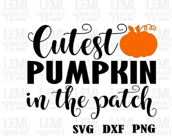 halloween svg-cutest pumpkin in the patch svg- halloween cut file-cutest pumpkin cut file-pumpkin design