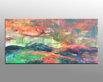 Abstract Painting, Large Wall Art Canvas, Oil Painting Landscape, Contemporary Painting, Wall Decor, Canvas Painting, Original Abstract Art
