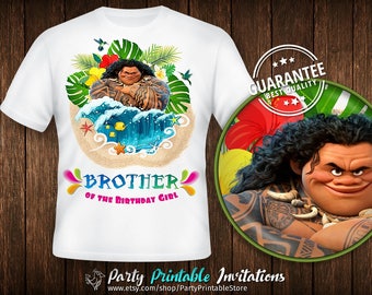Moana birthday shirt, Moana birthday shirt boy, Moana birthday shirt iron on, Moana birthday shirt family, Moana birthday shirt printable