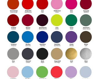 12″x15″ sheets and 12"x 7.5" sheets of SISER Easyweed Heat Transfer Vinyl- ships within 24 hours! LOTS of colors to choose!