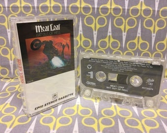 Bat Out of Hell by Meat Loaf Cassette Tape rock songs by Jim Steinman