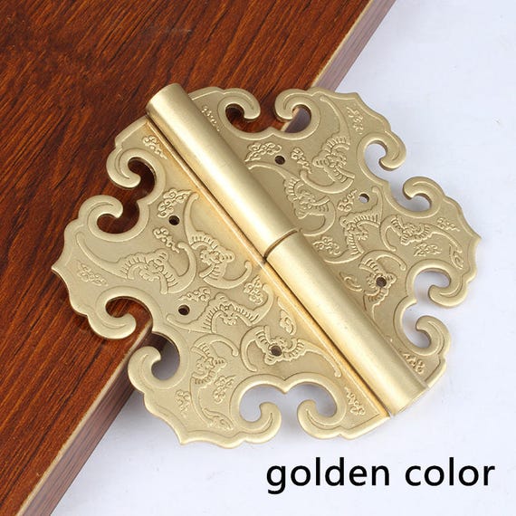 1 pcs Brass door hinges,Furniture hinges,Chinese antique brass