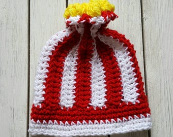 Popcorn hat | Etsy