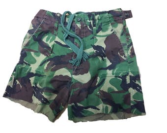 Ladies Re-Made Shorts, Hot Pants, Uk DPM Pattern