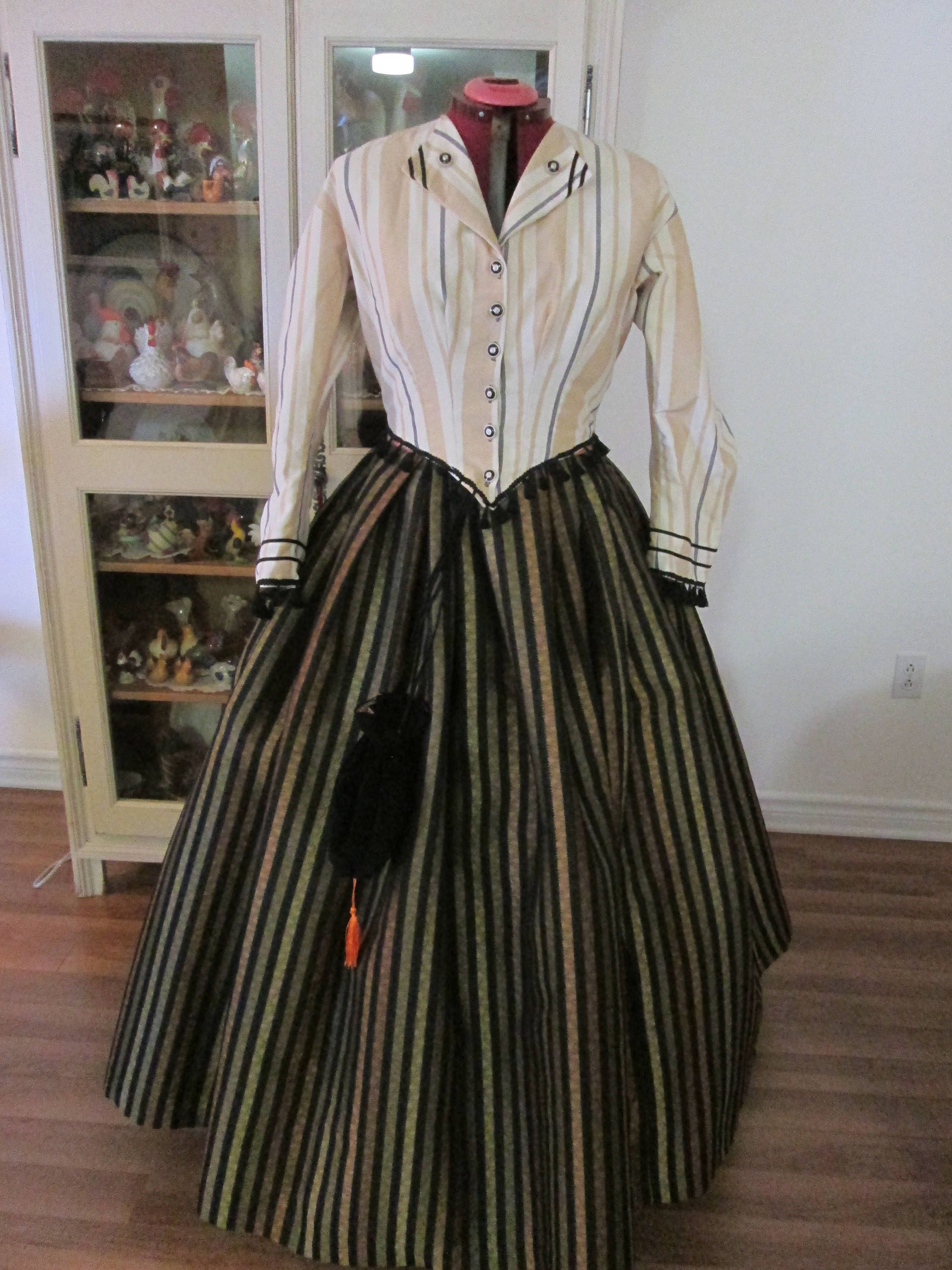 Civil War Women's Dress 1860-1865 Women's Clothing